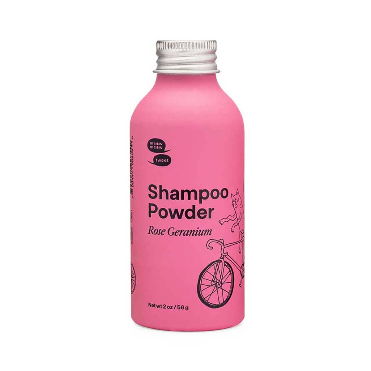 Meow Meow Tweet – wholesale Dry shampoo – Rose Geranium Shampoo Powder