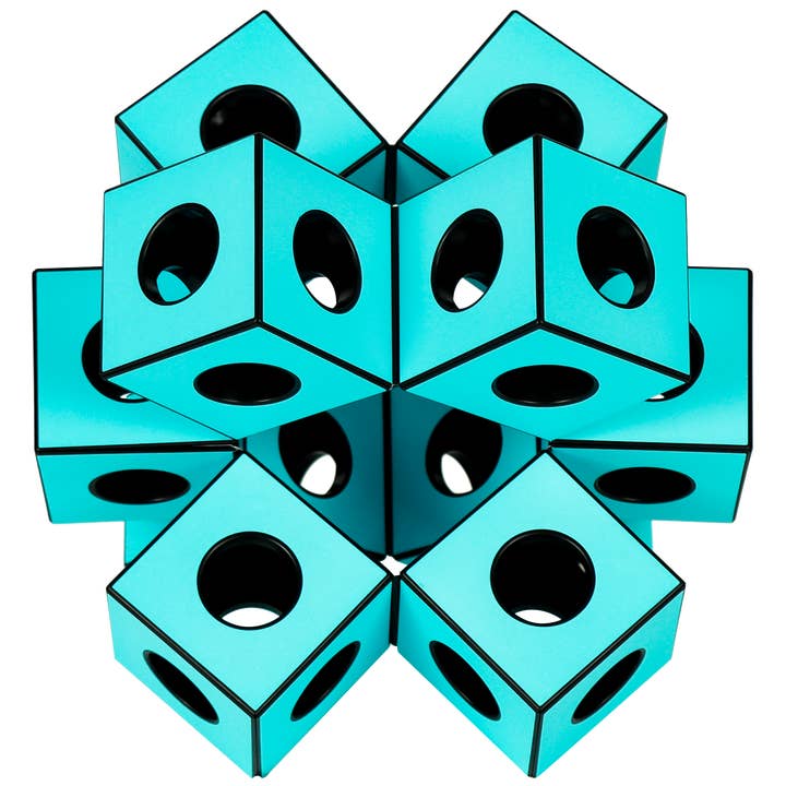 Fun In Motion Toys - Wholesale Building Set - Kids - TECTI - Kinetic Building System - Cubes with Tectonic Moves3