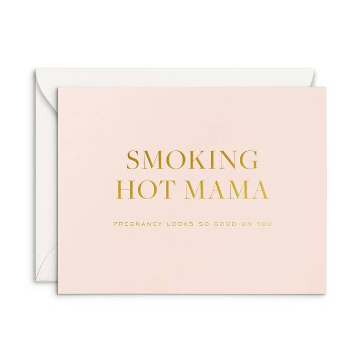 Hot Mama Greeting Card for wholesale by Smitten on Paper