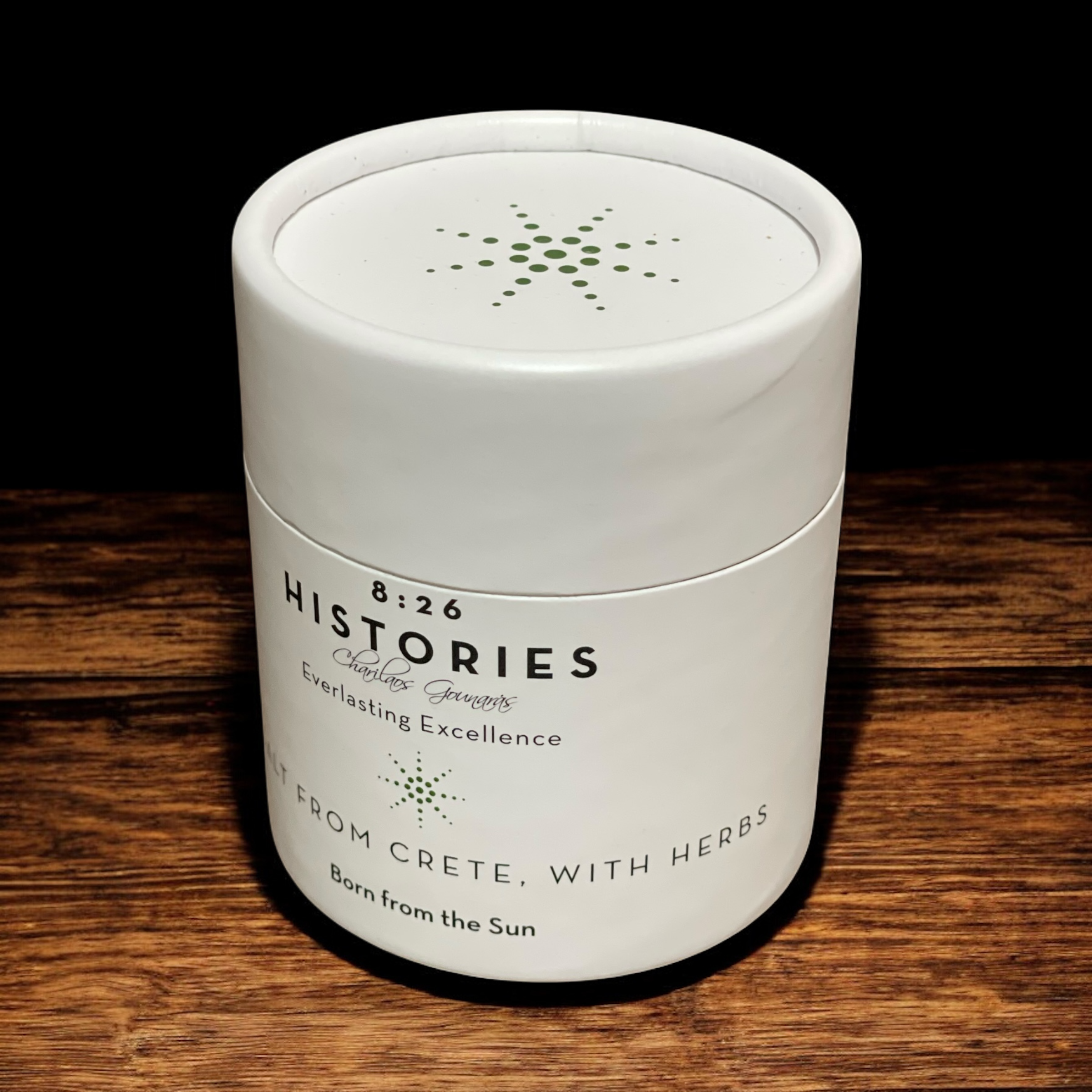 Charilaos Gounaras 8:26 Histories - Wholesale Salt - 8:26 Histories Sea Salt from Crete with Herbs4