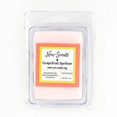 Grapefruit Spritzer Wax Melt for wholesale by Non-Scents, LLC
