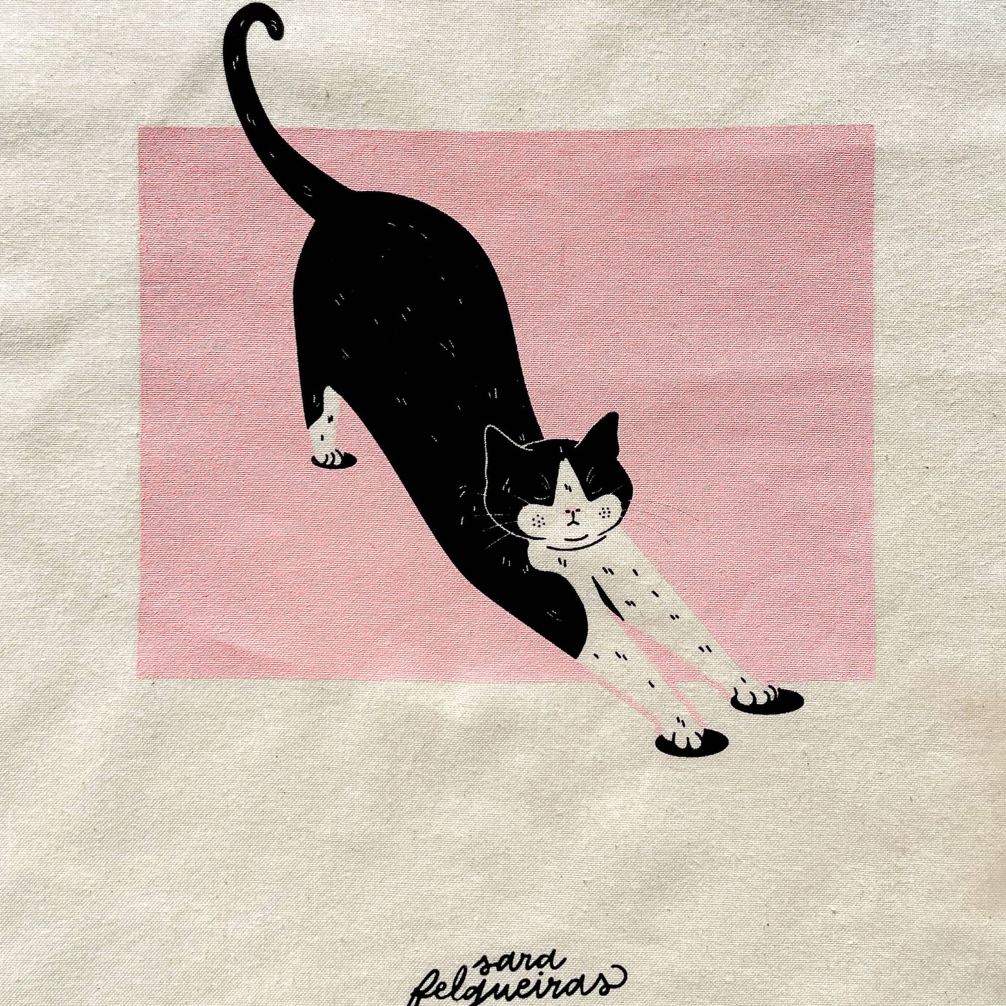 felgsara - Wholesale Tote Bag - Unisex - Tote Bag "Stretching"2