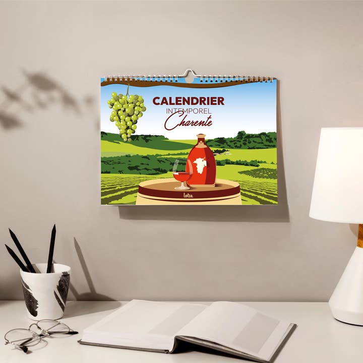 Kalender Charente für den Großhandel von Lotza