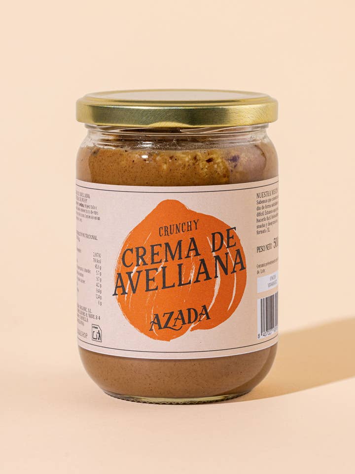 Crunchy crema de avellana para venta al por mayor de AZADA