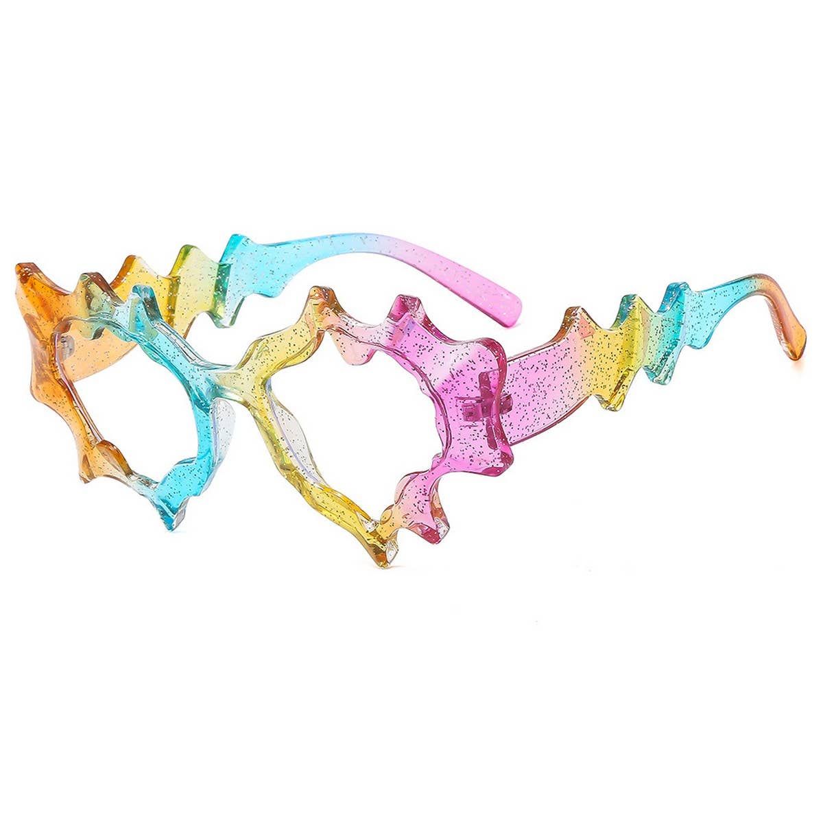 ACCITY - Wholesale Sunglasses - Women's - 2024 IRREGULAR FUTURISTIC PUNK SUNGLASSES UNISEX_CWASG02545