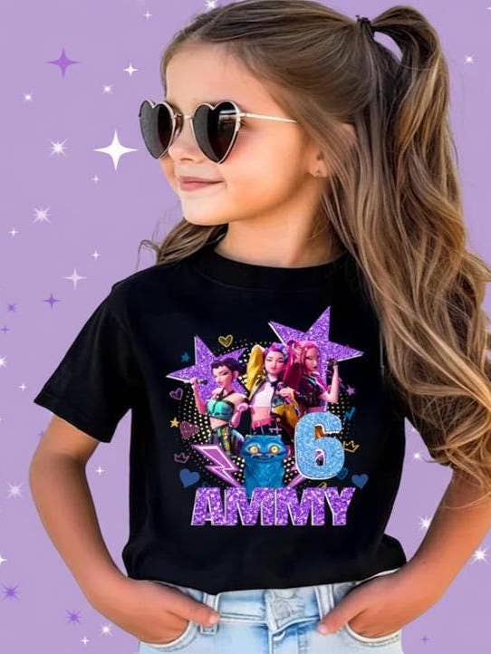 TheKingShirt - Wholesale Graphic Sweatshirt - Women's - Personalized Kpop Demon Hunter Birthday Tee0