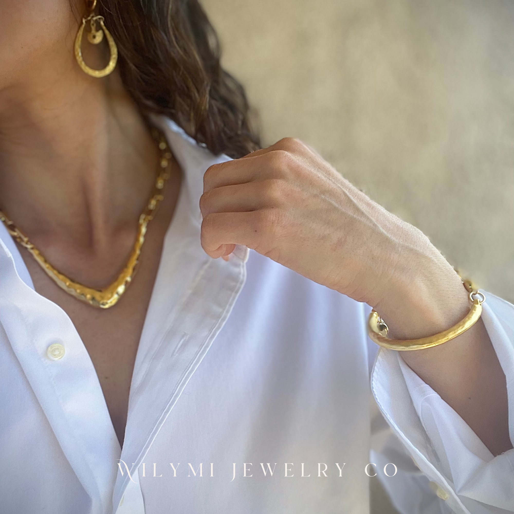 WILYMI Jewelry Co - Wholesale Link & Chain Bracelet -  HOW Gold Anchor Bracelet | 24k GF | Lobster Clasp 1