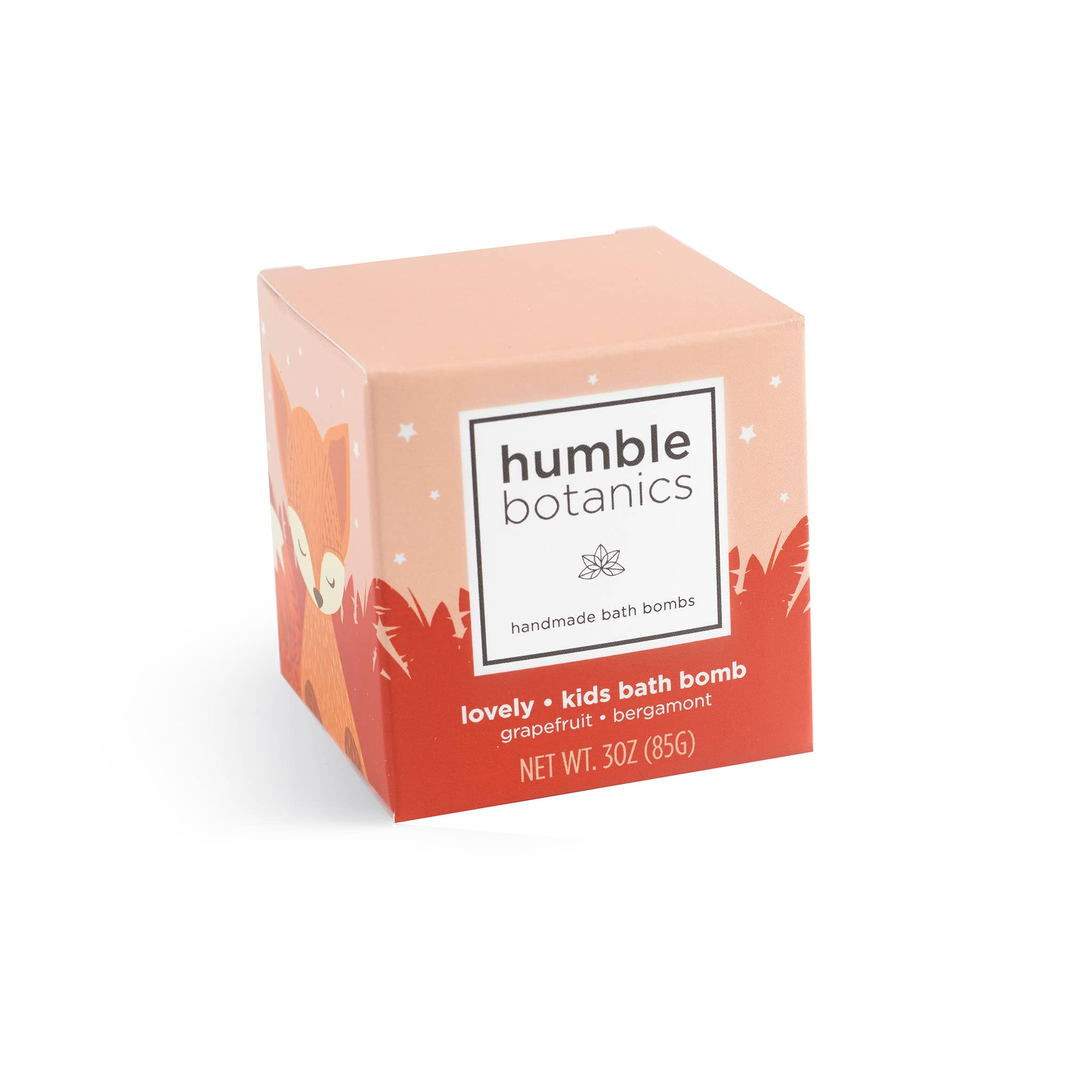 Humble Organics – wholesale Bath bomb/fizz – KIDS Lovely Bath Bomb Single1