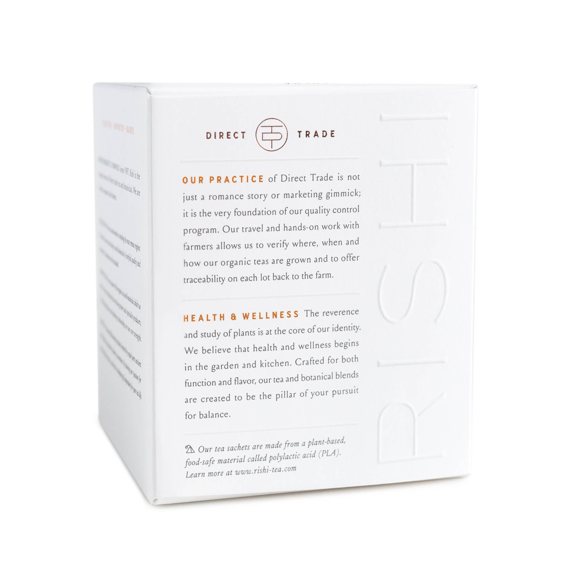 Rishi Tea & Botanicals - Wholesale Tea Bags - Turmeric Ginger Organic Herbal Tea Sachets3