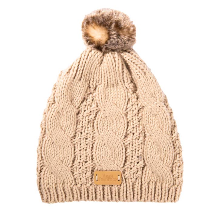 Eurostick - Wholesale Beanie - Women's - Aran Cable Tammy Hat2