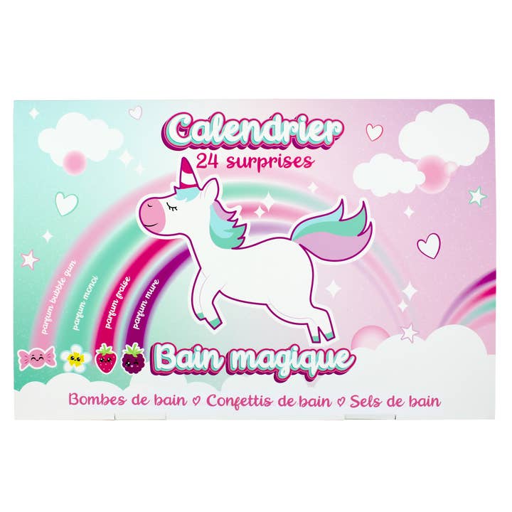 FRENCH TENDANCE - Vente Calendriers de l'avent - Calendrier Bombe de bain 24 surprises - FRENCH TENDANCE-0