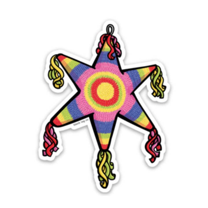 The Star Pinata Sticker for wholesale by Blank Tag Co. Stickers - Waterproof Stickers