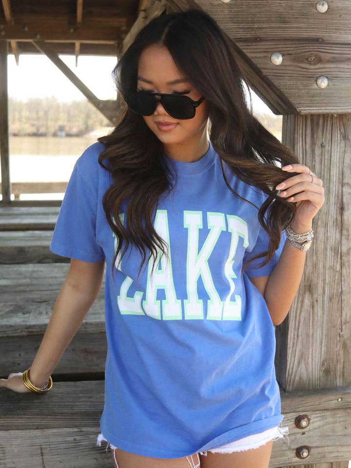 MAGLIETTA CLASSICA LAGO - BLU per la vendita all'ingrosso da parte di CHARLIE SOUTHERN