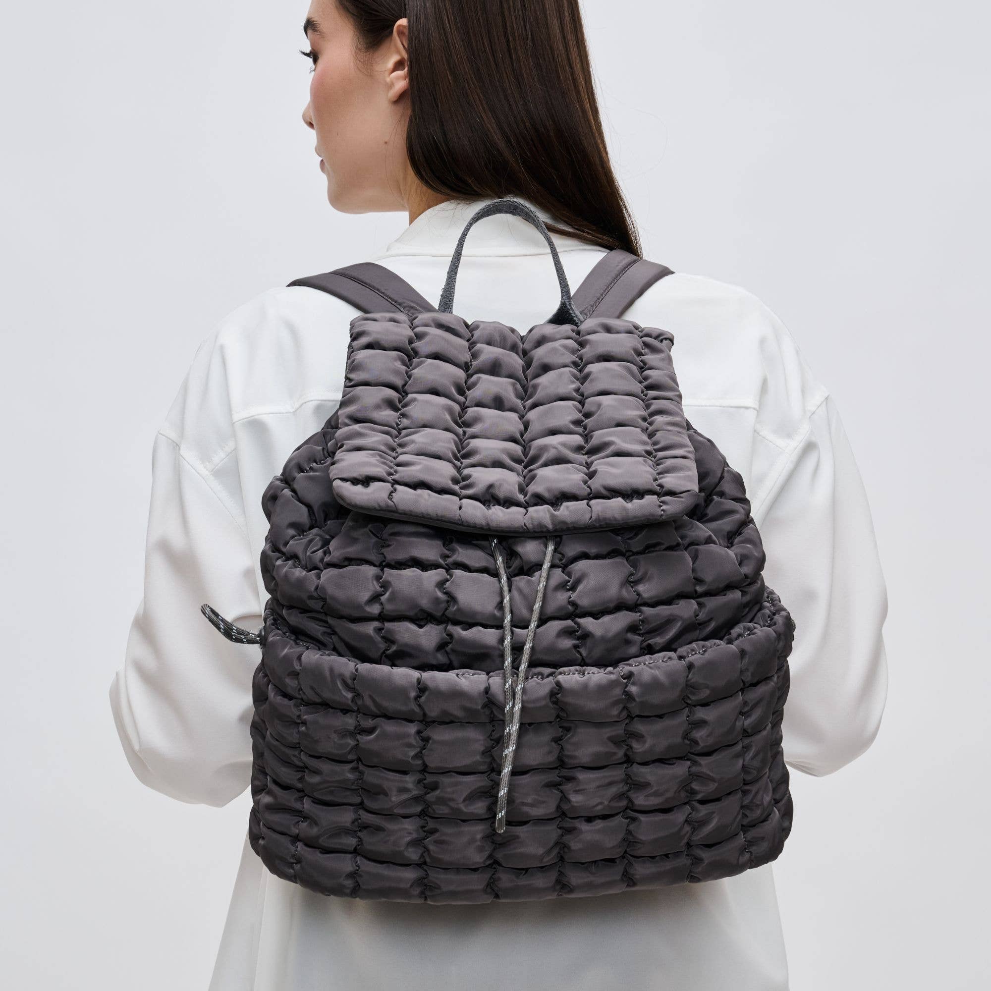 Sol and Selene – Mochila - Mulher por atacado – Mochila Acolchoada de Nylon Vitality8