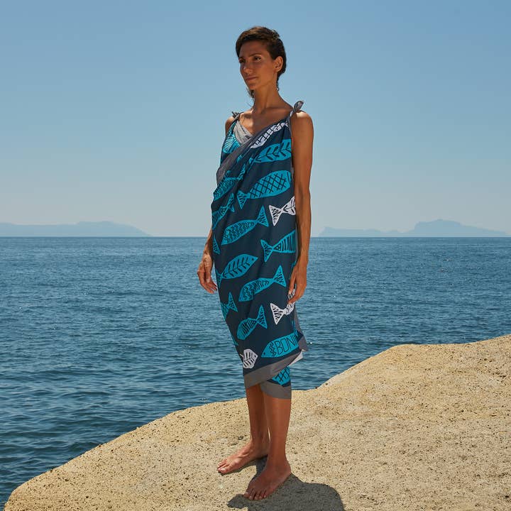 Drap de Plage Shoal Fish pour la vente par Bonino