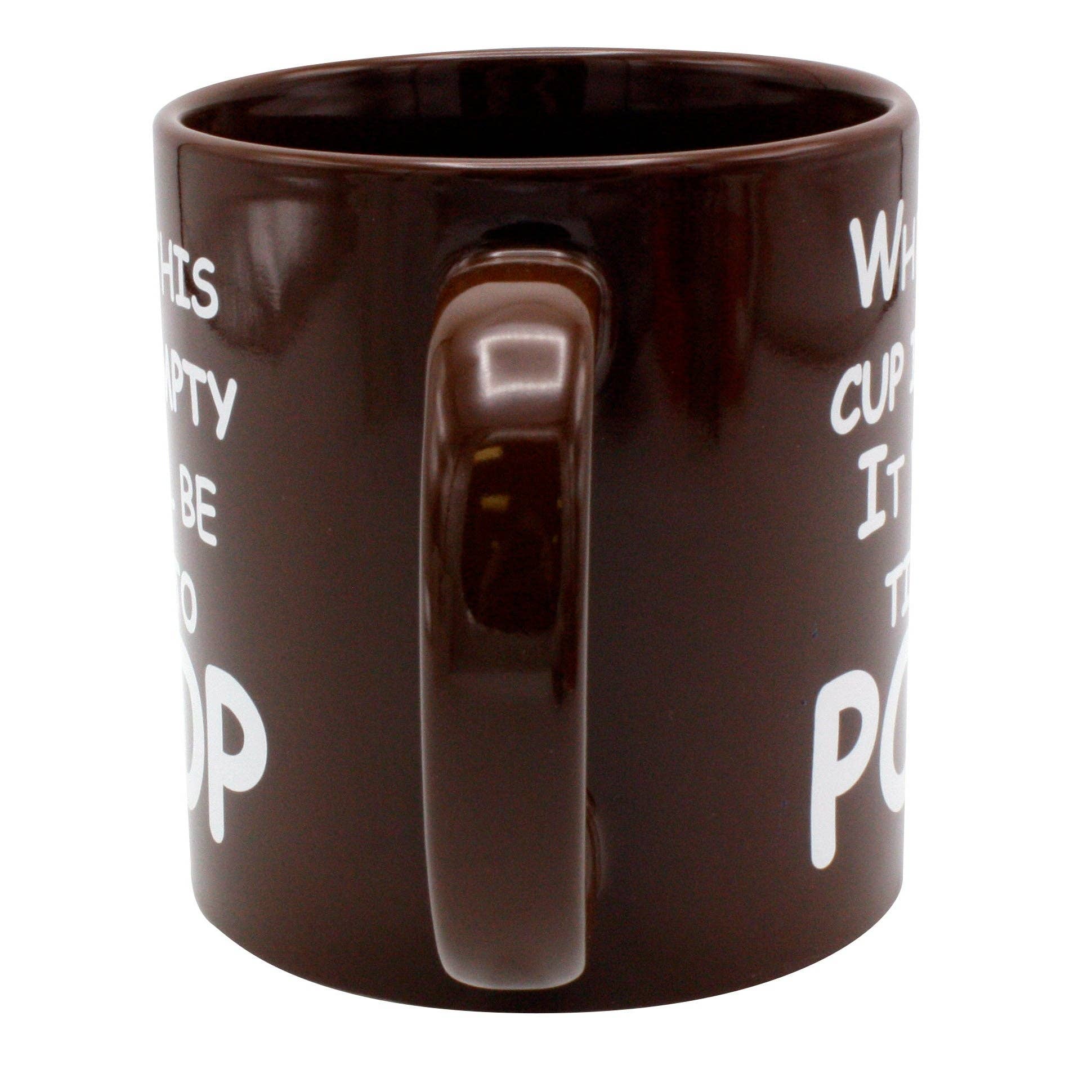 Island Dogs - Venta al por mayor Taza - Taza de café gigante de 22 oz "Hora de hacer caca" de novedad3