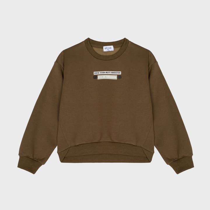 TG-ND8032-57 - Hoodless Sweatshirt for Teen Girl for wholesale by Ativo Kids