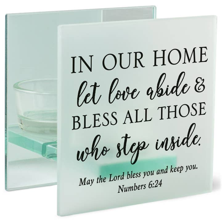 IN OUR HOME/ LET LOVE ABIDE/NUMBERS 6:24 for wholesale by Cottage Garden