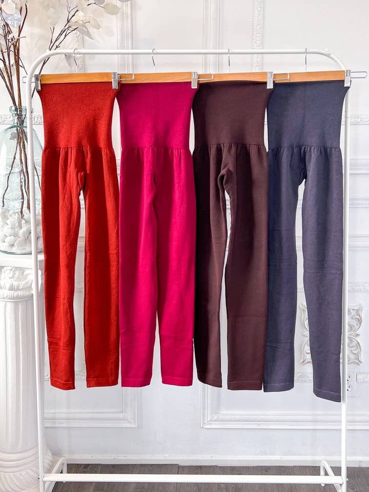 KEEP IT TIGHT TUMMY CONTROL Fleece Leggings and other Purchase Wholesale tummy control. Free Returns & Net 60 Terms on Faire trending on Faire.