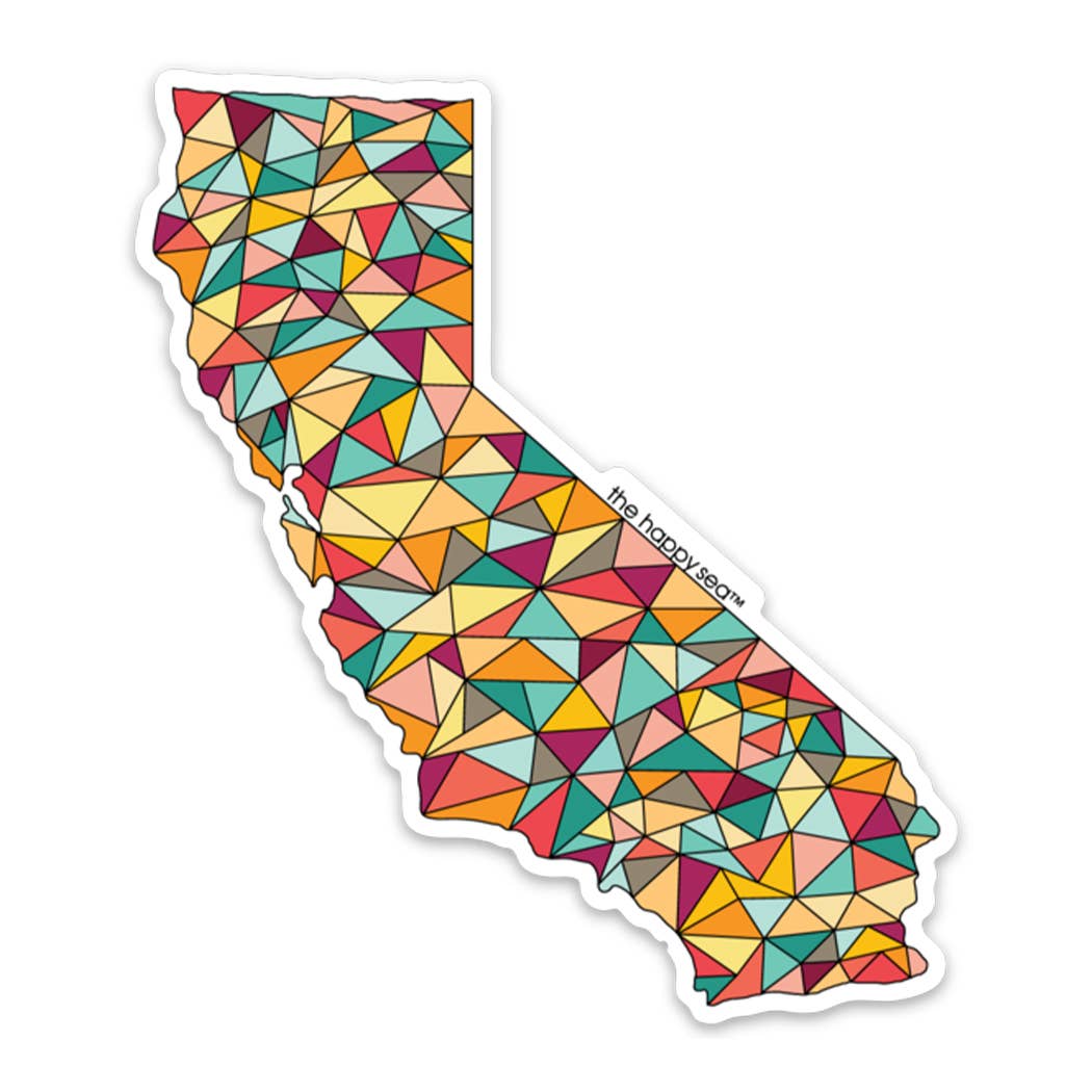 The Happy Sea - Wholesale Sticker - CUSTOM STATE / ISLAND VINYL STICKER1