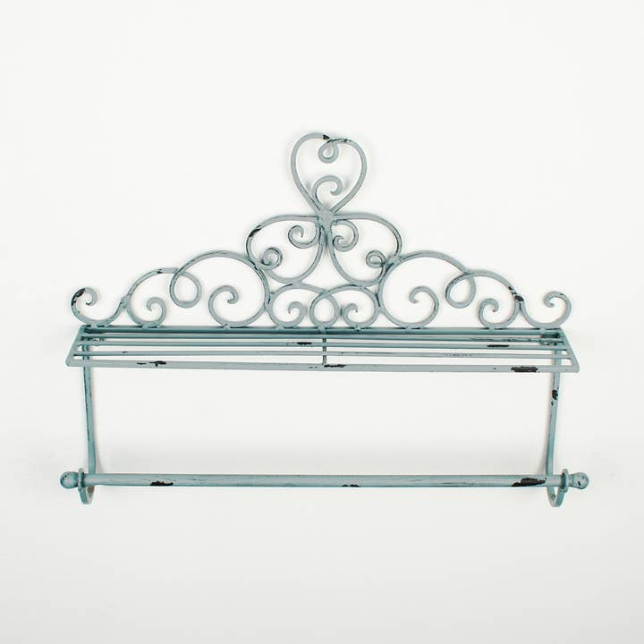 Clover Shelf & Towel Rail for wholesale by Originals International Ltd