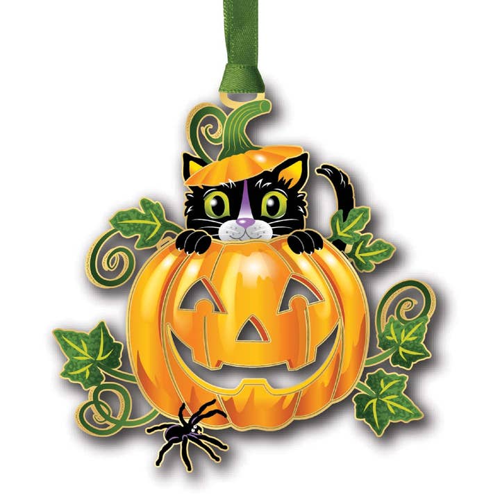 Black Cat Jack-O-Lantern for wholesale by Beacon Design
