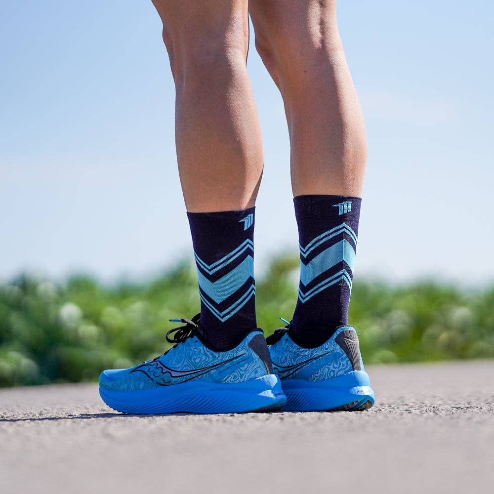 SPORCKS - Wholesale Socks - Unisex - POSH NAVY - RUNNING SOCK2