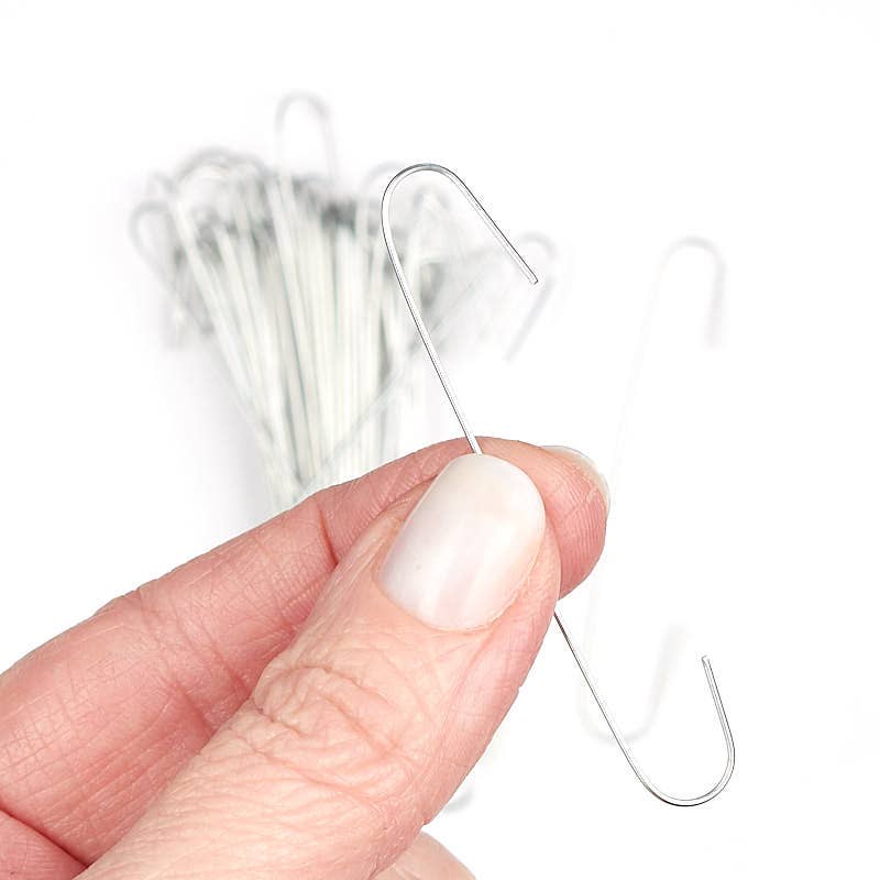 Factory Direct Craft - Vendita all'ingrosso Decorazione - Ganci per Ornamenti di Natale da 2-1/2" (50 appendini) - Seleziona Colore1