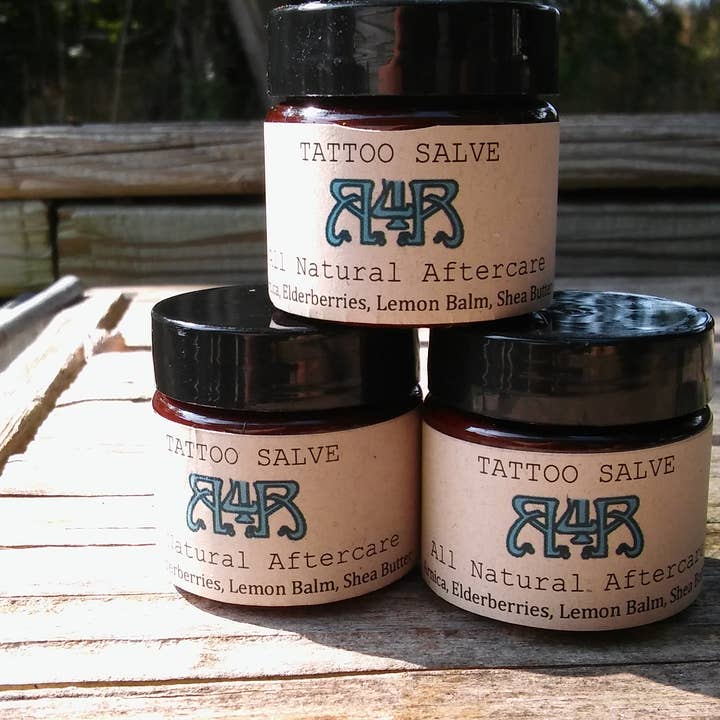 Refuge for the Renegade - Wholesale Healing Salve/Balm/Cream - R4R Tattoo Salve | All Natural & Organic Tattoo Aftercare3