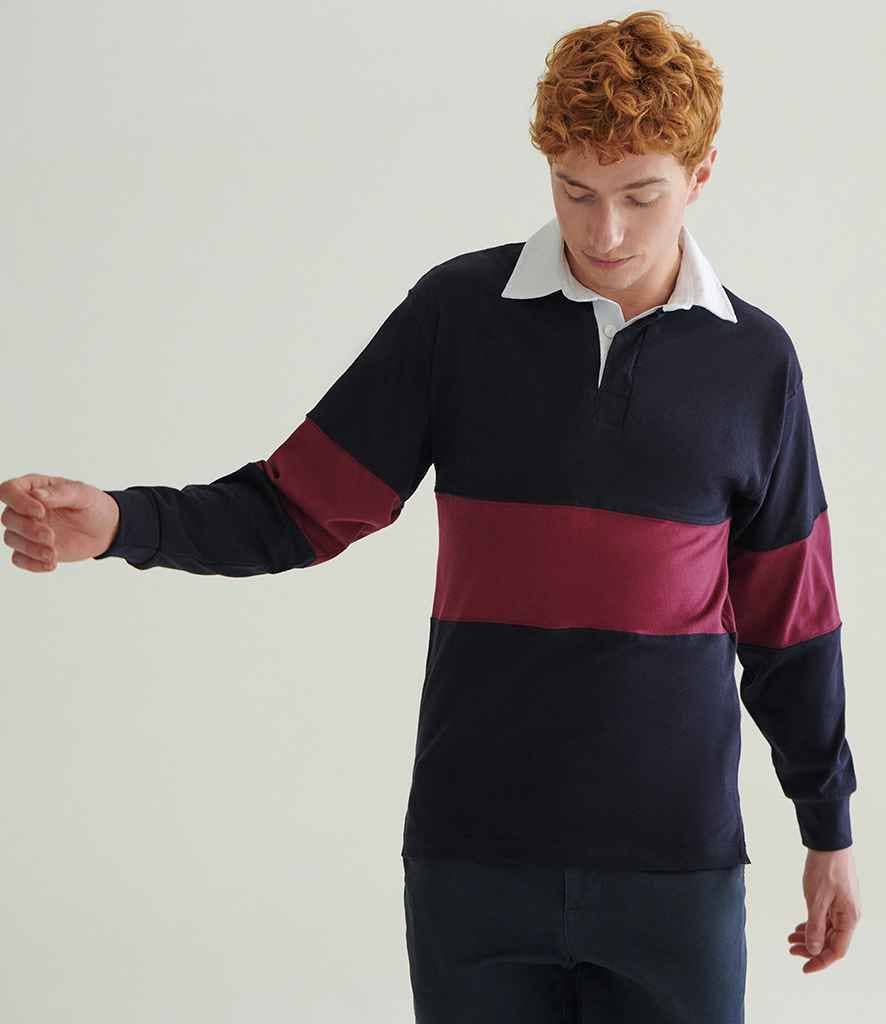 Pierre Francis – wholesale Polo – Unisex – Front Row - Panelled Rugby Shirt3