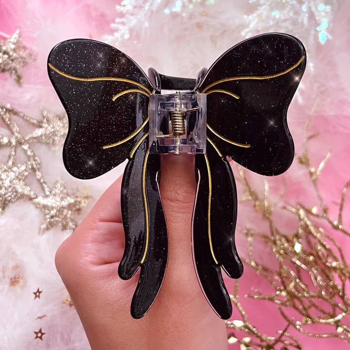 Soiree Bow Hair Clip for wholesale by Lilly Baik