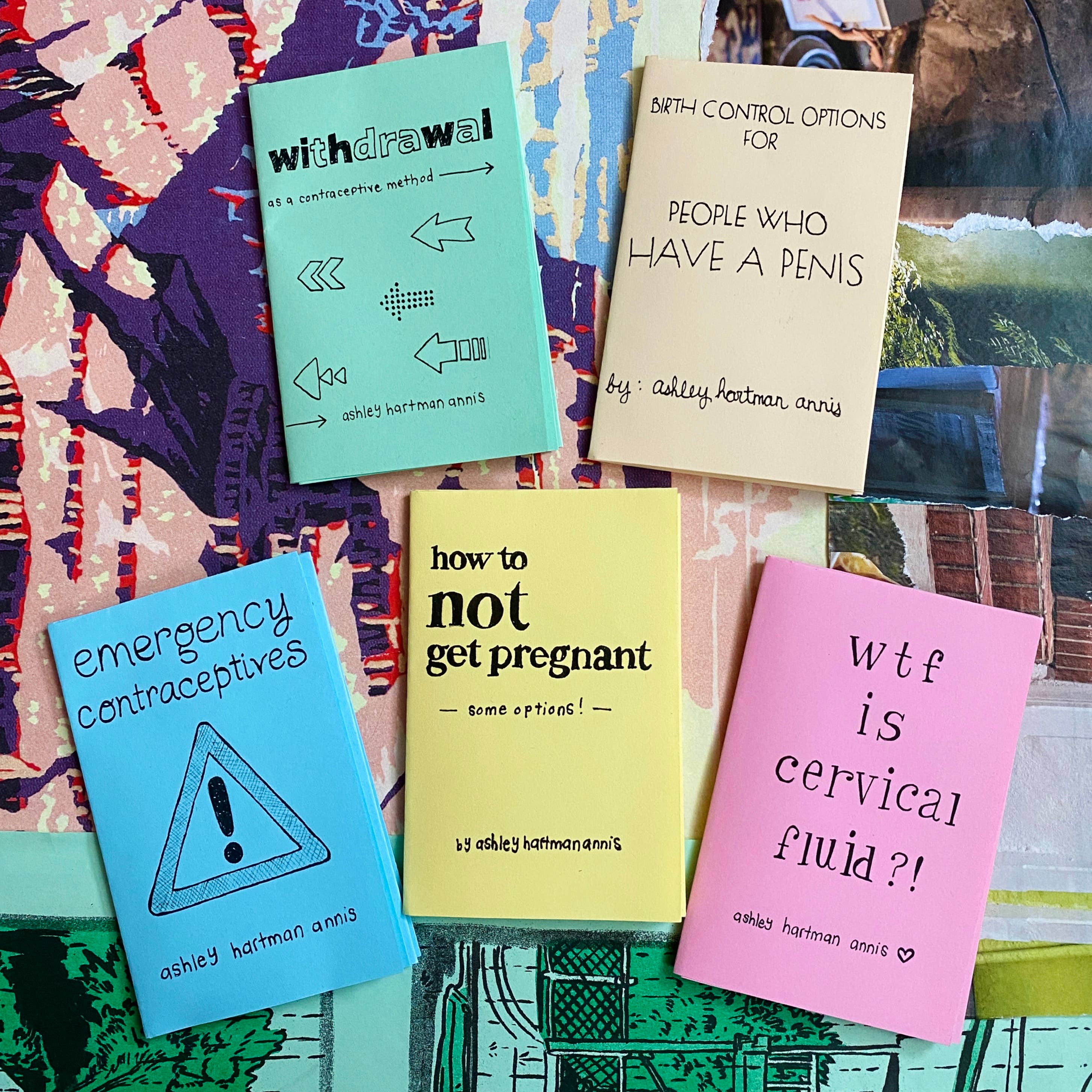 Pleasure Pie - Wholesale Medical Health Book - Birth Control Zine Bundle | Gender affirming sex education1
