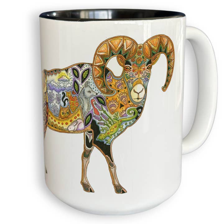 Mug Big Horn Sheep 15 oz pour la vente par EarthArt International