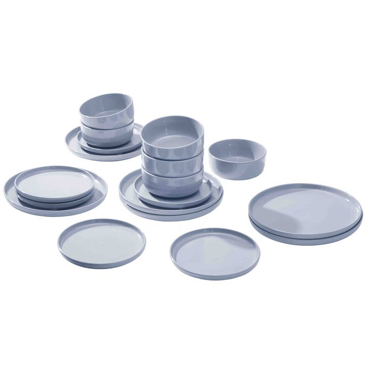 Service de vaisselle Magnetiks Lavender Mist (lilas lavande) pour la vente par Backefix