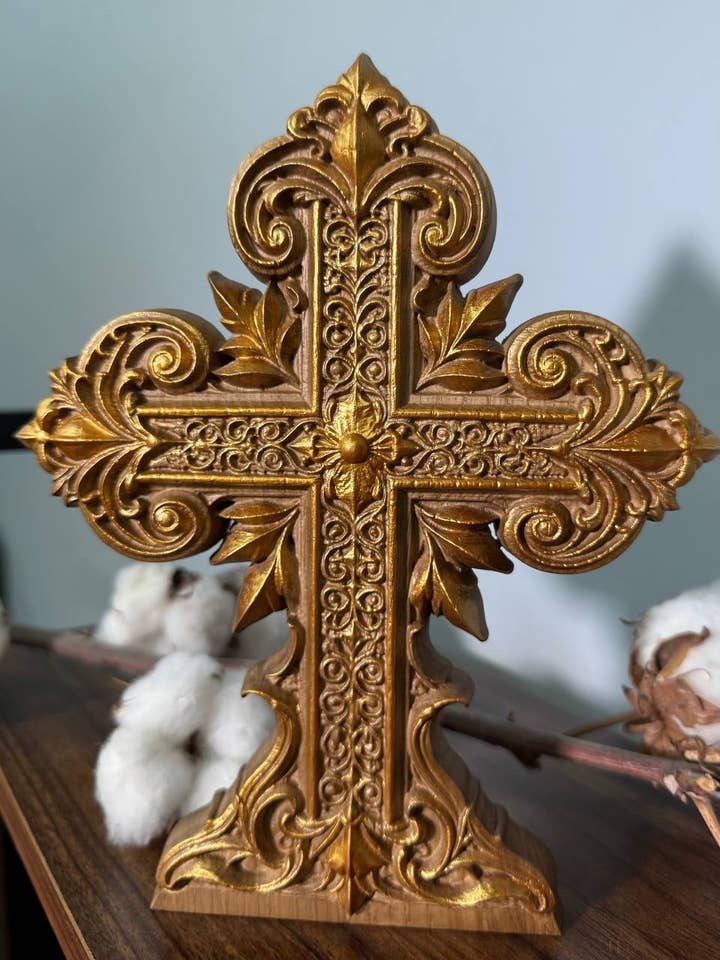 Holzbaum des Lebens Kreuz für den Großhandel von KozakWorkshop