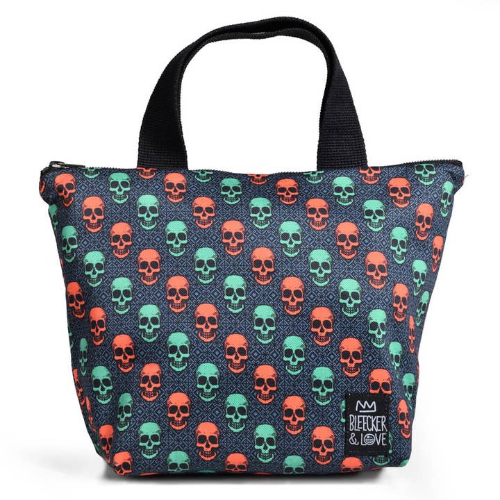 Borsa per il pranzo con teschi per la vendita all'ingrosso da parte di Bleecker&Love