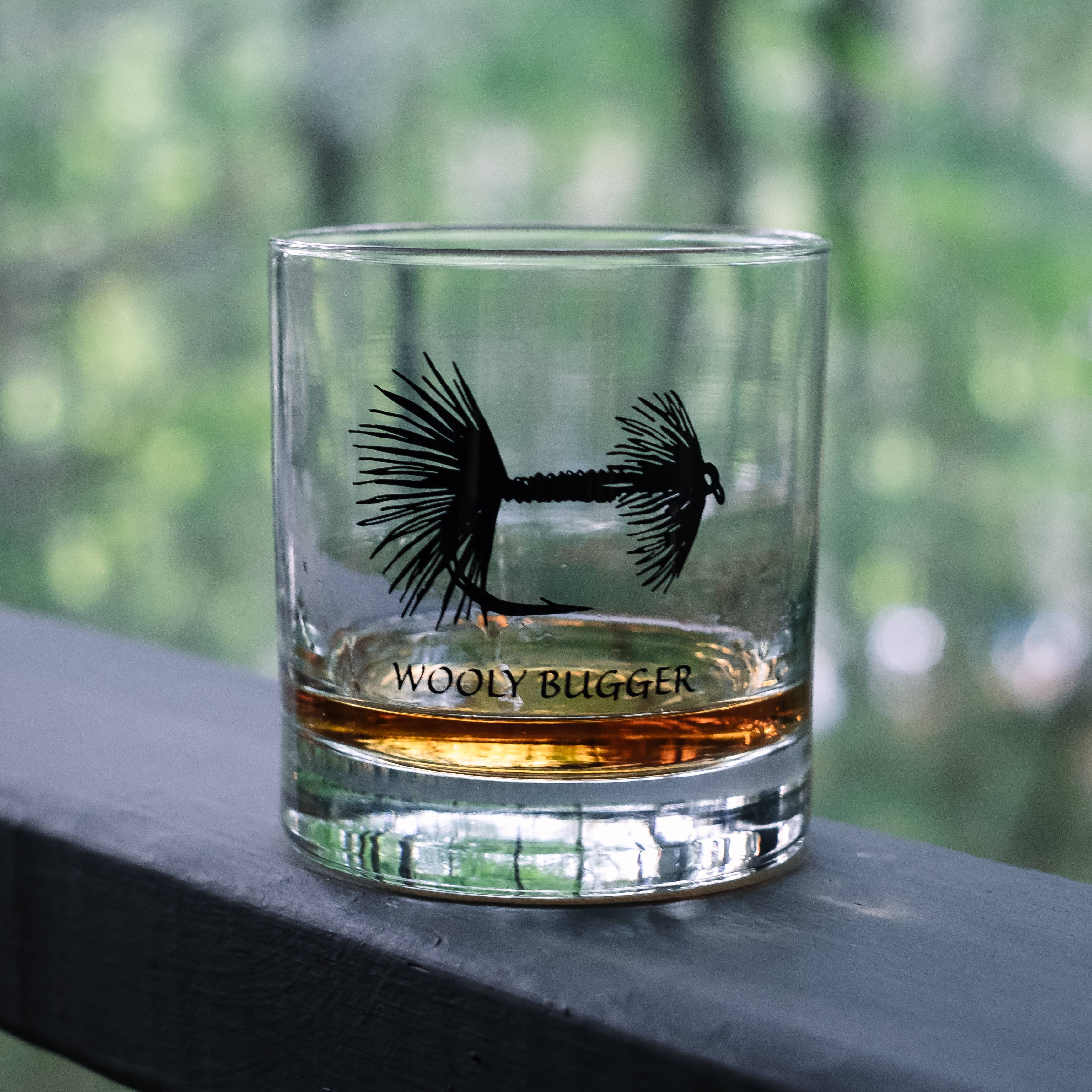 Vital Industries - Wholesale Cocktail/Liquor Glass - Fly Fishing Rocks Glass0