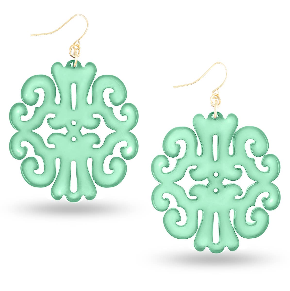 ZENZII Jewelry - Wholesale Dangle Earrings - Uptown Swirl Earring8