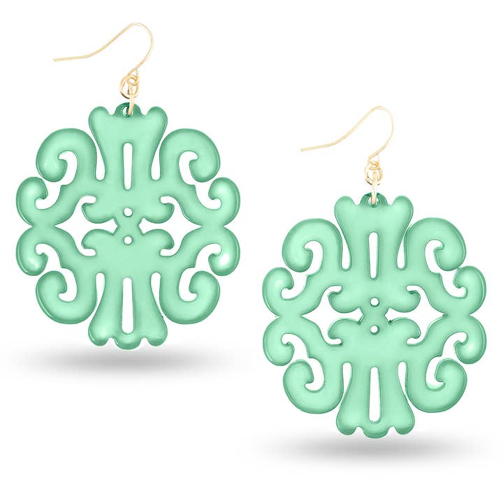 ZENZII Jewelry - Wholesale Dangle Earrings - Uptown Swirl Earring8