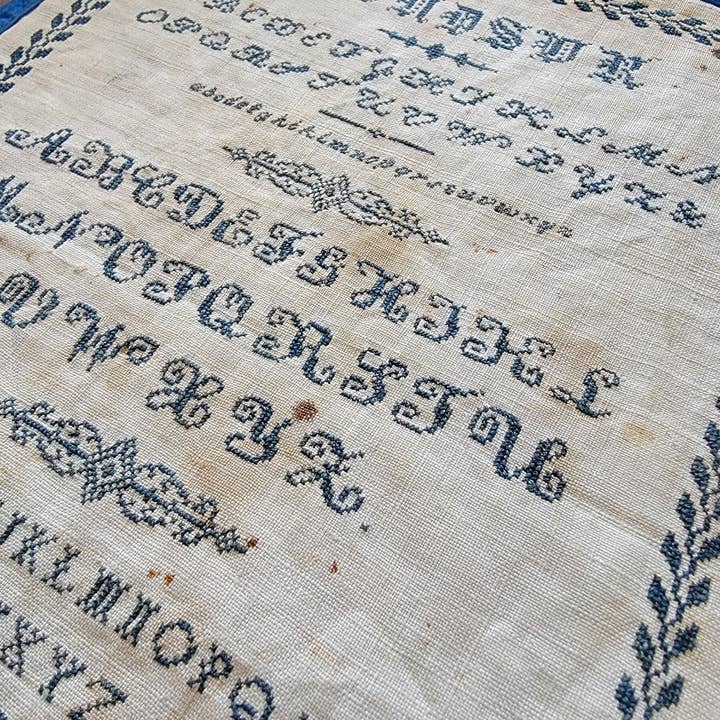 The Wishing Thorn - Wholesale Embroidery/Cross Stitch Supplies - Windsor Sampler Pattern 1820s2