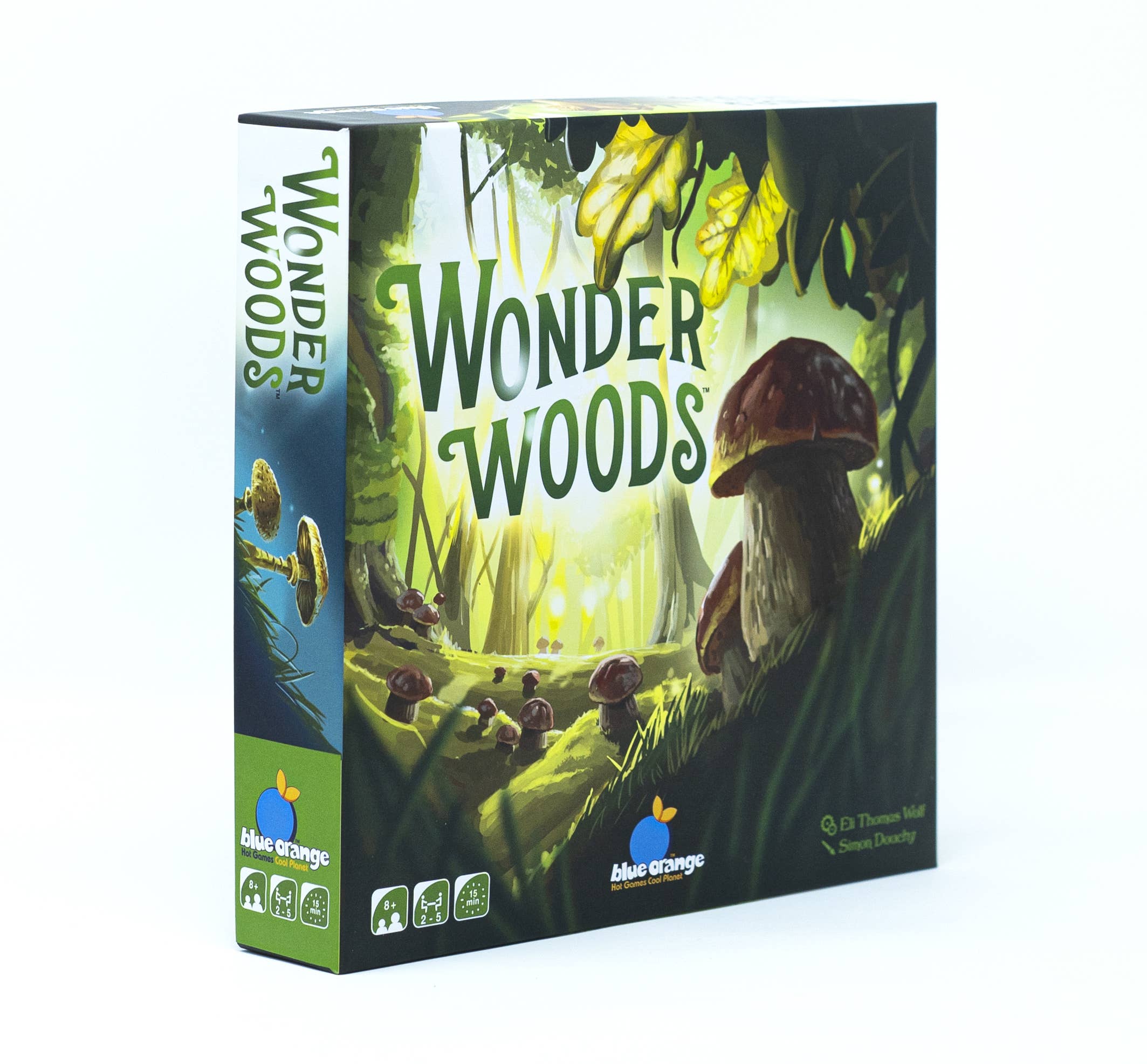 Blue Orange Games - Wholesale Board Game - Wonder Woods : The Fantastic Mushroom Hunting Strategy Game