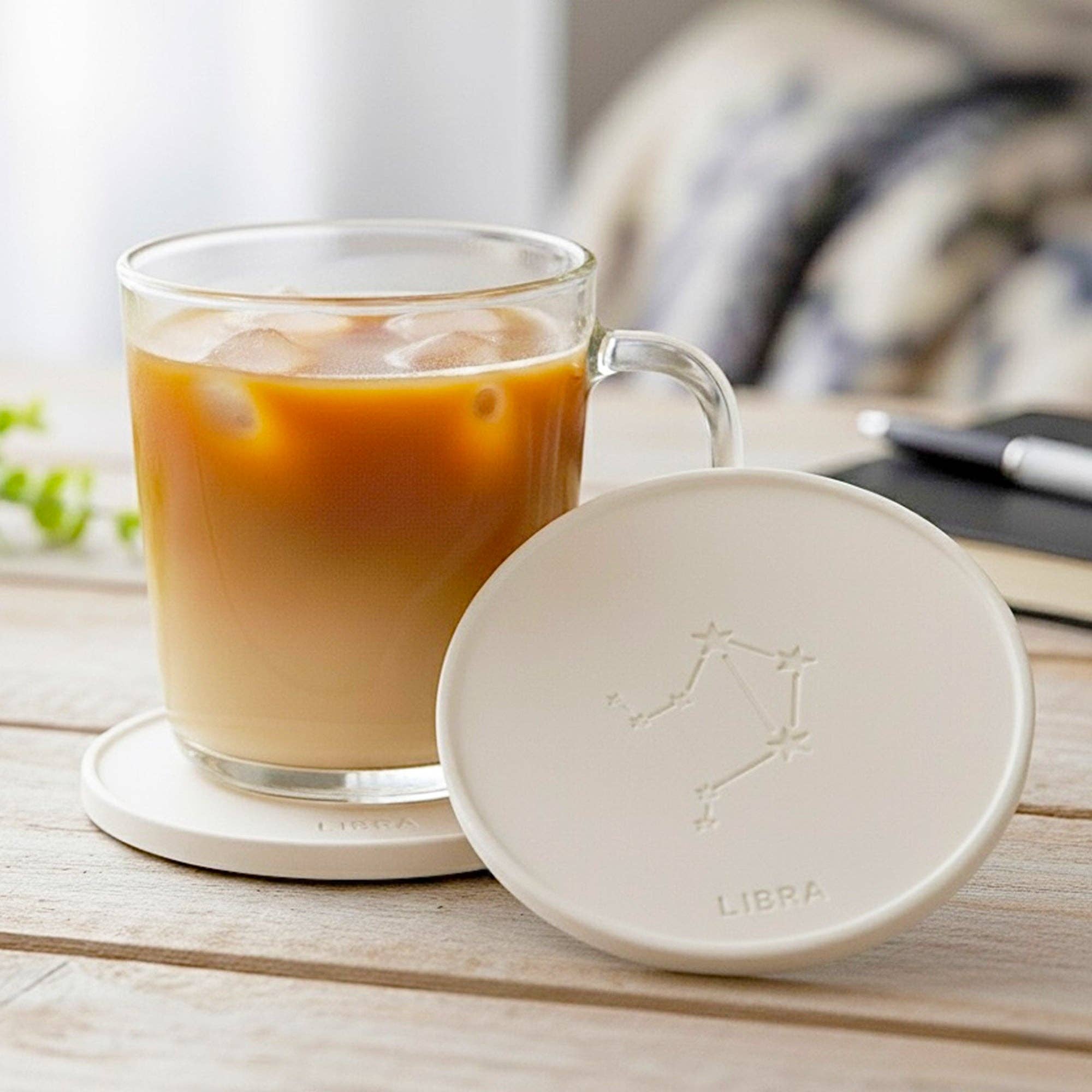 Eli and Things – wholesale Coasters – Libra September Birthday Gift Coaster - Libra Star Sign Gift2