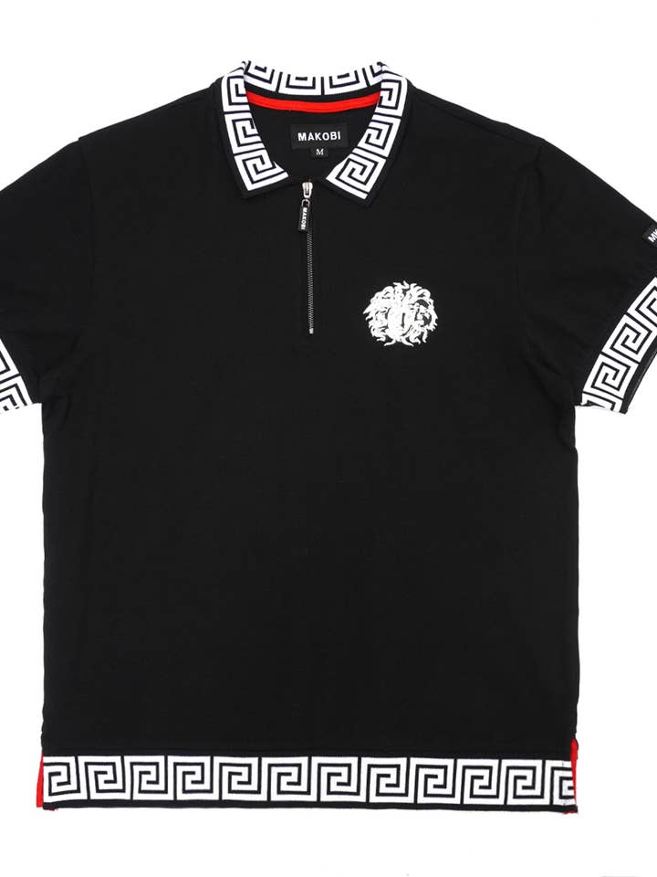 M565 Makobi Medusa Shirt - Black for wholesale by Makobi