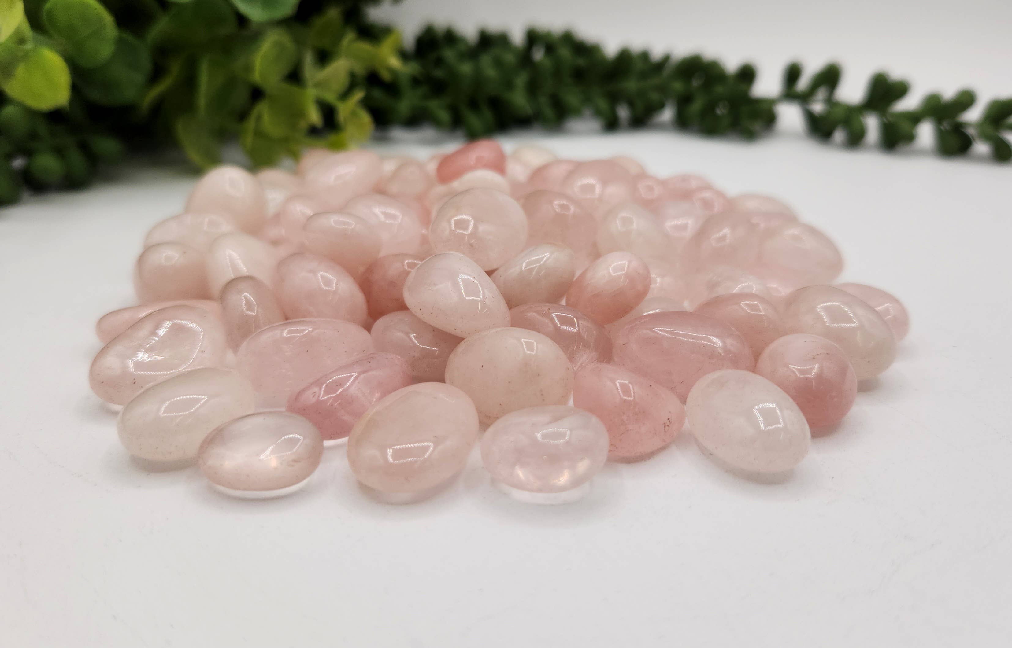 Meraki Gemstones - Wholesale Spiritual Stone/Crystal - Rose Quartz Tumbled Gemstones 10-20mm (0.5kg/1.1lbs)1