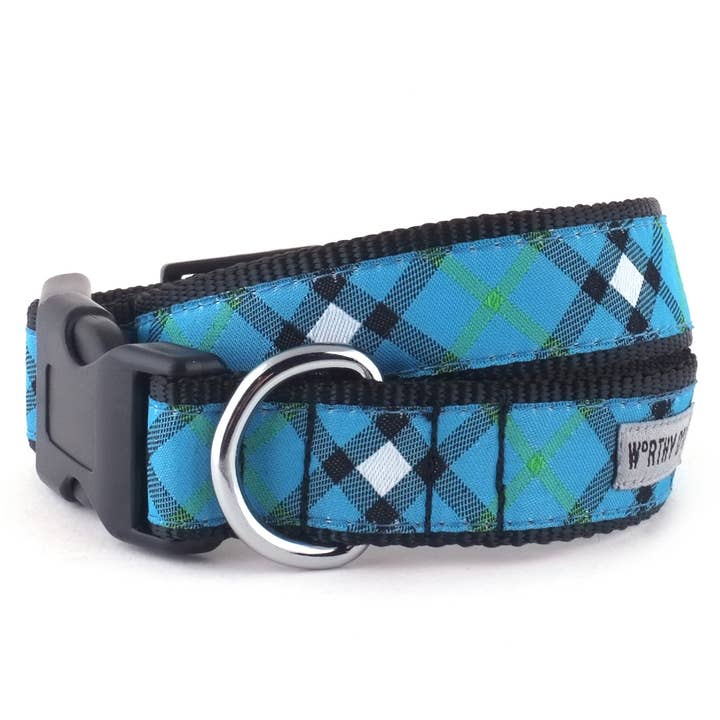The Worthy Dog - Wholesale Pet Collar - Dog - Bias Plaid Collar
