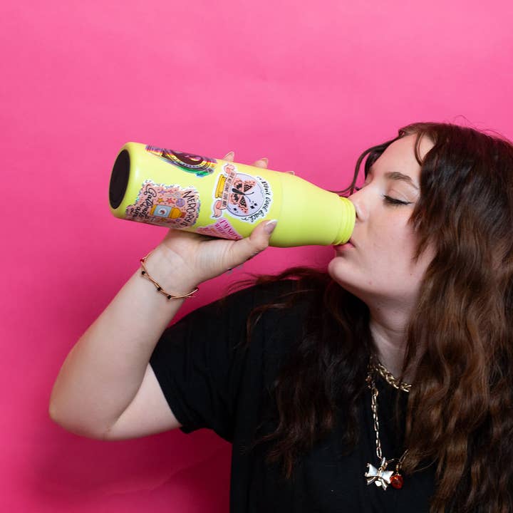 NatterDoodle - Wholesale Sticker - Mercury Is In Gatorade Again Sticker – Glitter Vinyl 3x3 8