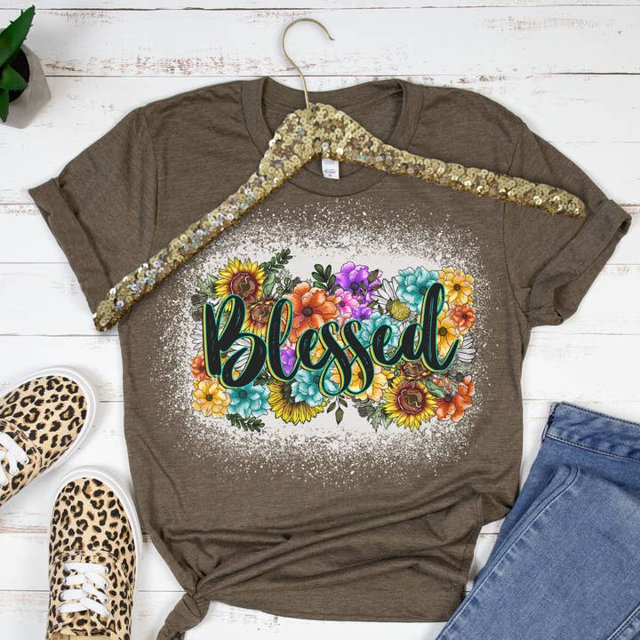 Blessed T-Shirt for wholesale by Rebelle Tree Boutique