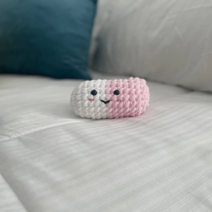 KarlaRaeDesigns - Wholesale Stuffed/Plush Toy - Kids & Baby - Crochet Chill Pill Plush