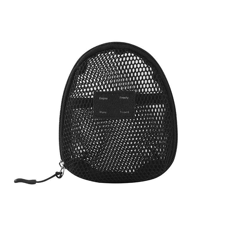 Dipped Shop – wholesale Make-up/cosmetic bag – Solid Color Mesh Mini Make Up Bags DP25C64224