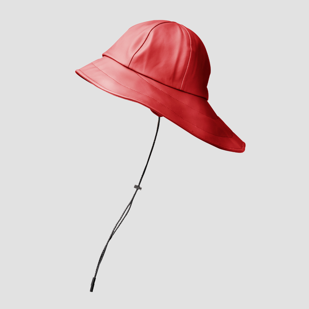 Hairbrella - Wholesale Bucket Hat - Women's - Satin-Lined, Waterproof Sou'wester Rain Hat2
